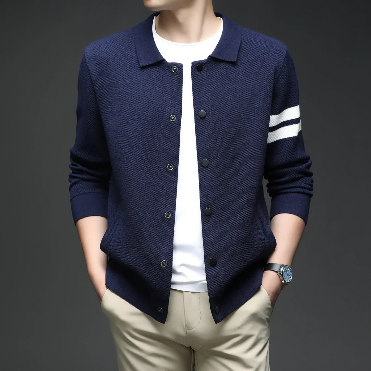 Vienna Striped Cardigan
