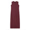 Burgundy dress