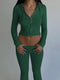 Green Pant Set