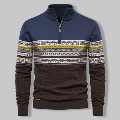 OSLO Quarter Zip Sweater