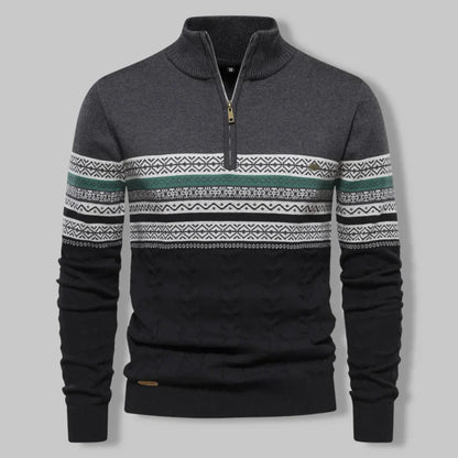 OSLO Quarter Zip Sweater