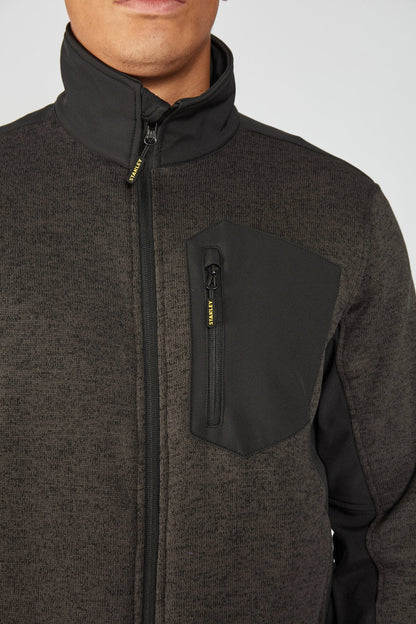 Stanley Brady Zip-through Knitted Fleece