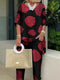 Red print