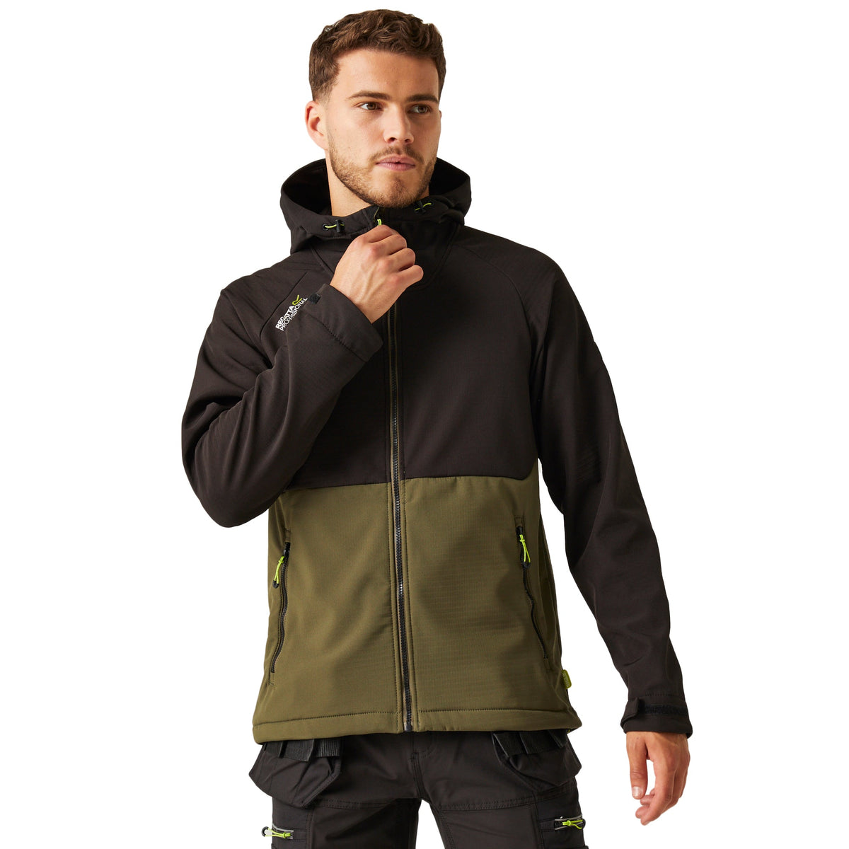 Regatta TT Surrender Softshell, Khaki-Black