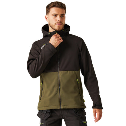 Regatta TT Surrender Softshell, Khaki-Black