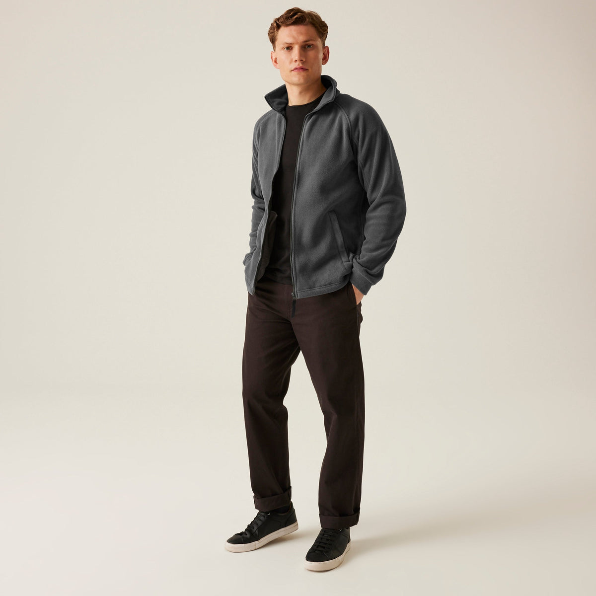 Mens Regatta Thor III Fleece, Grey