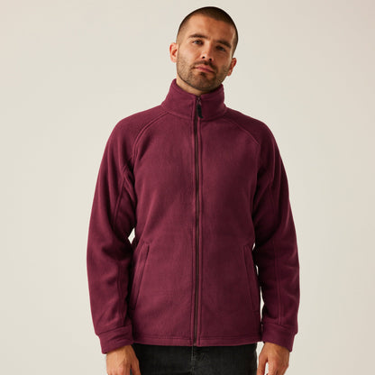 Mens Regatta Thor III Fleece, Burgundy