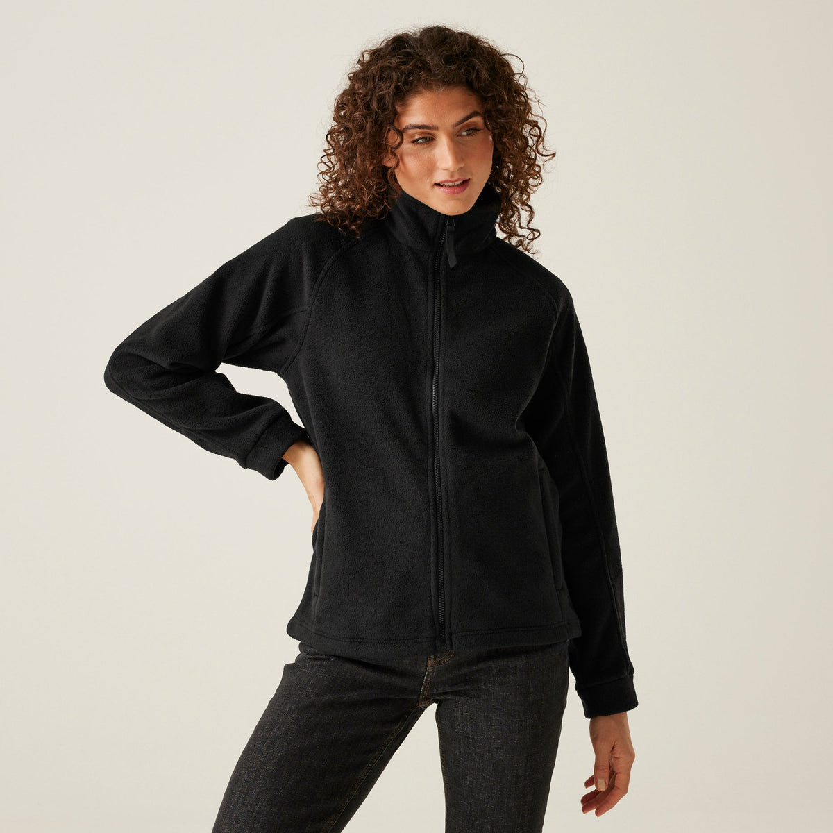Regatta Womens Thor III Fleece, Black