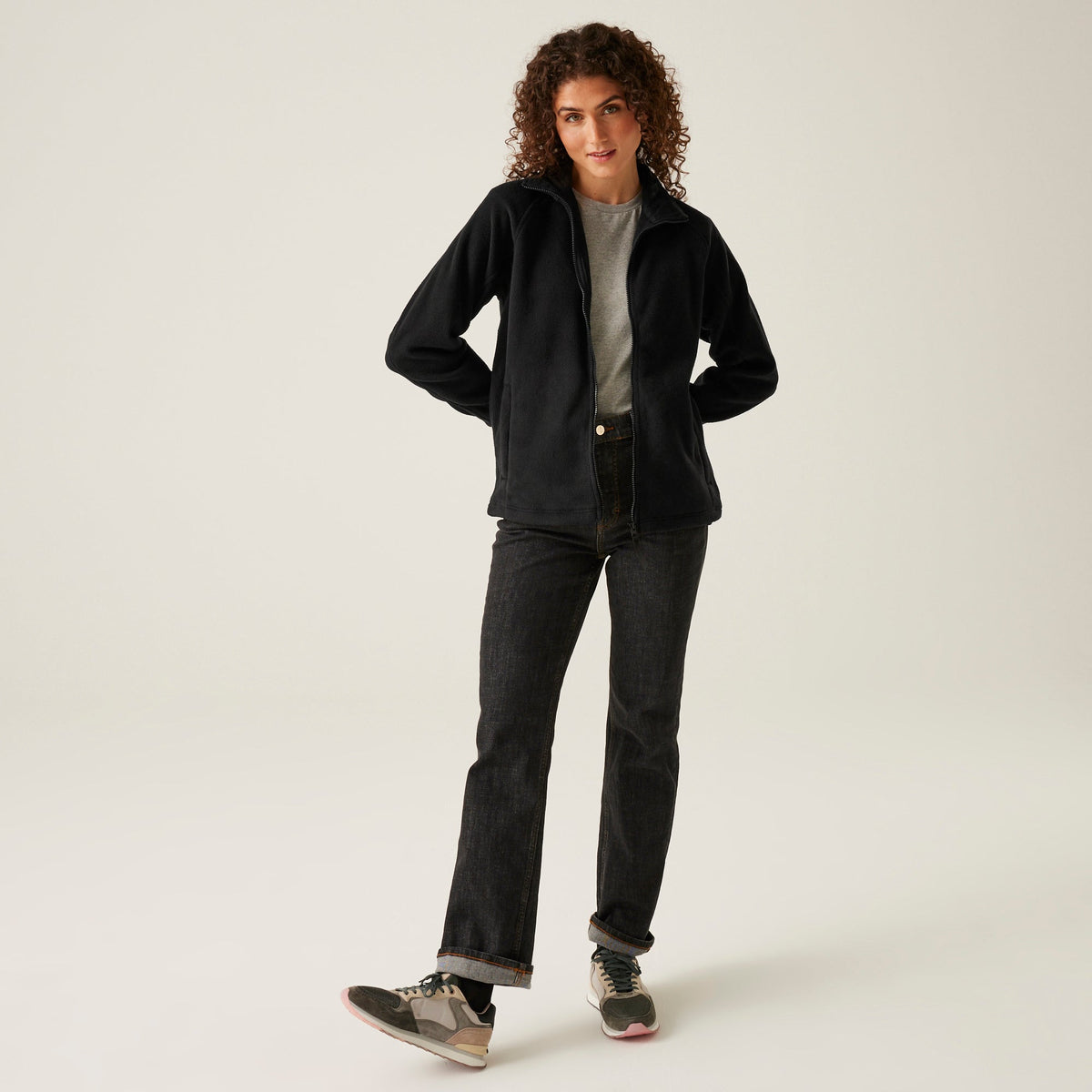 Regatta Womens Thor III Fleece, Black