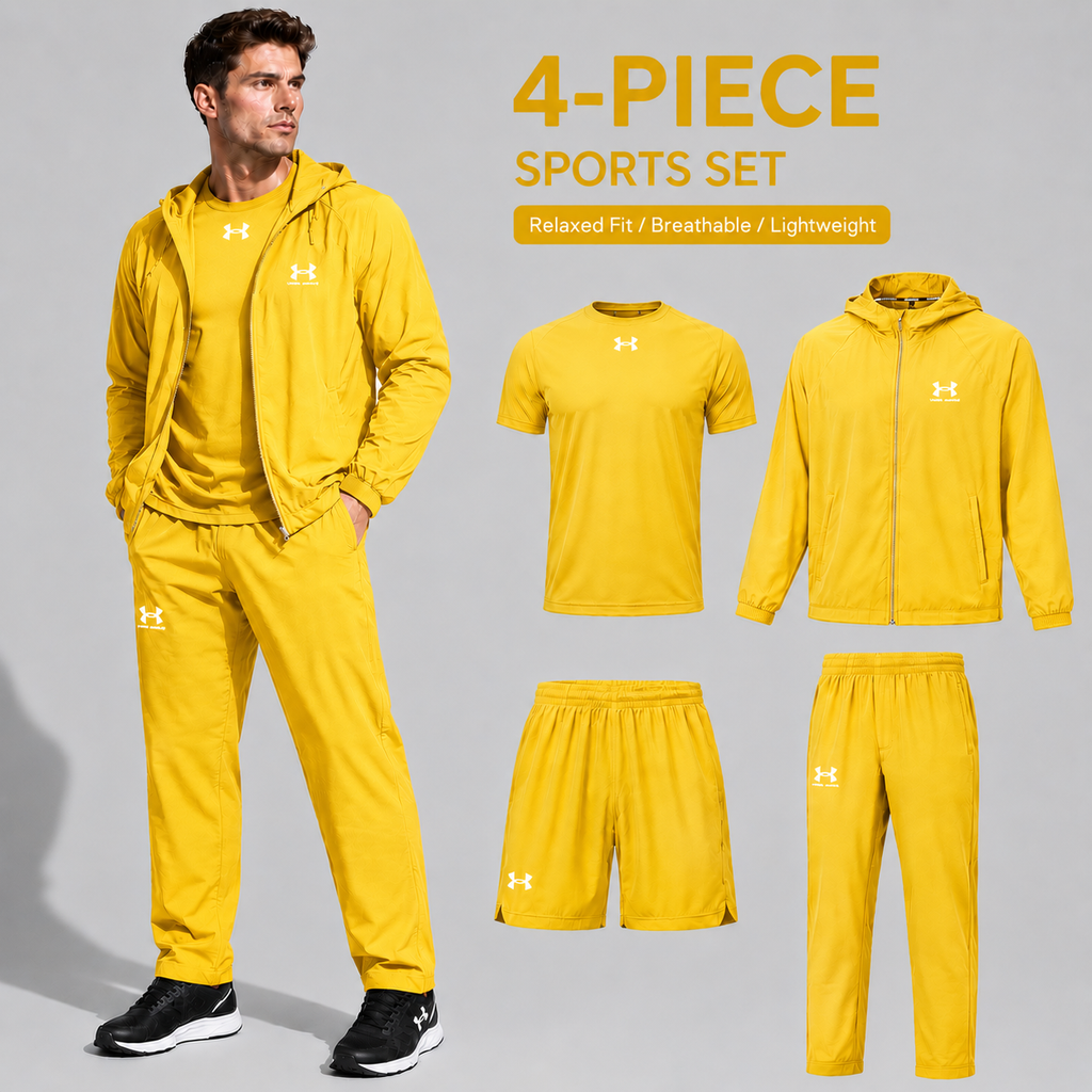 Men's Casual Sports Four-Piece Set
