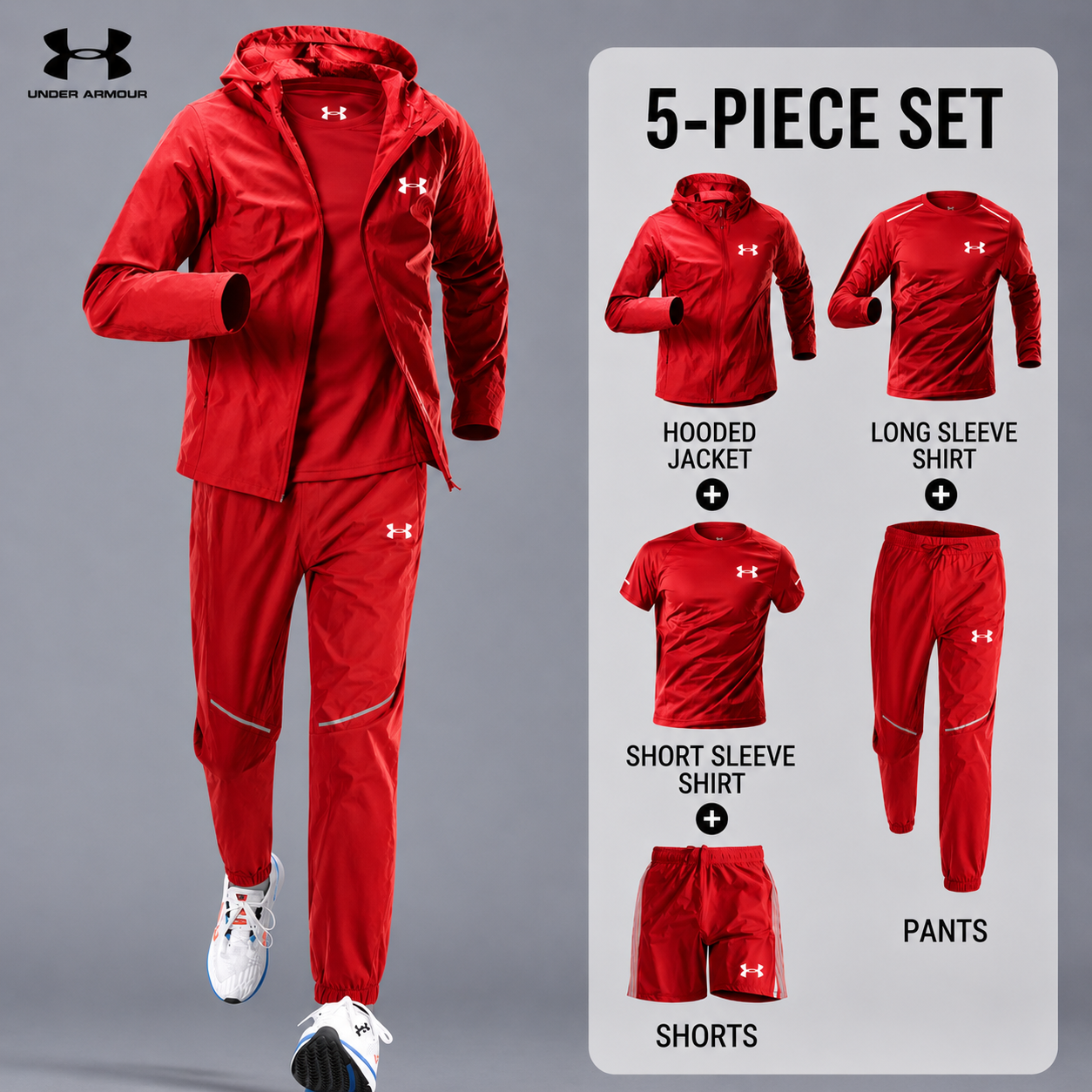 Premium five-piece casual suit