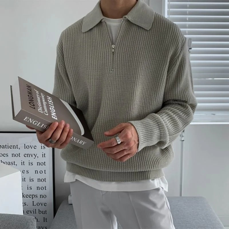 Lorenzo Collared Sweater