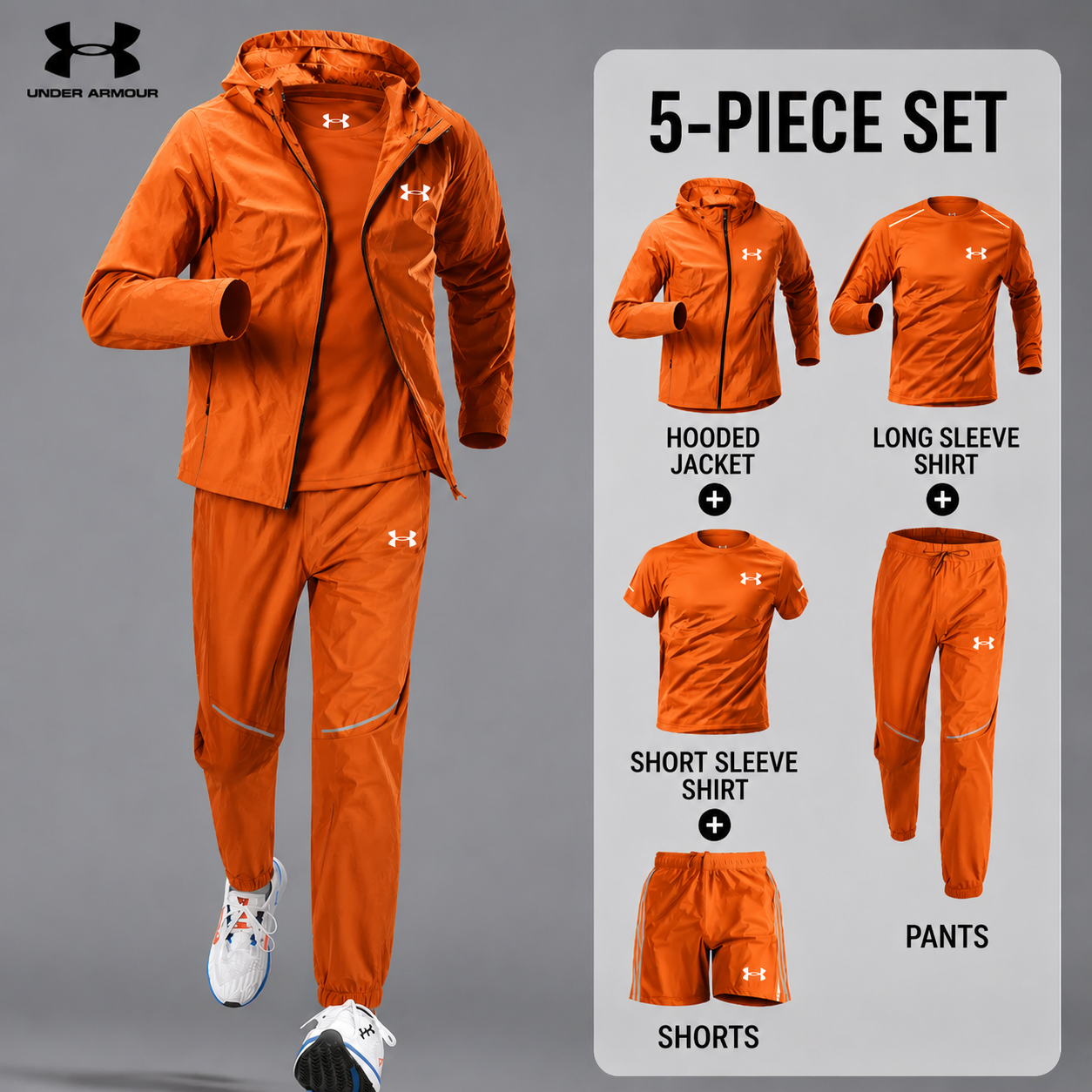 Premium five-piece casual suit