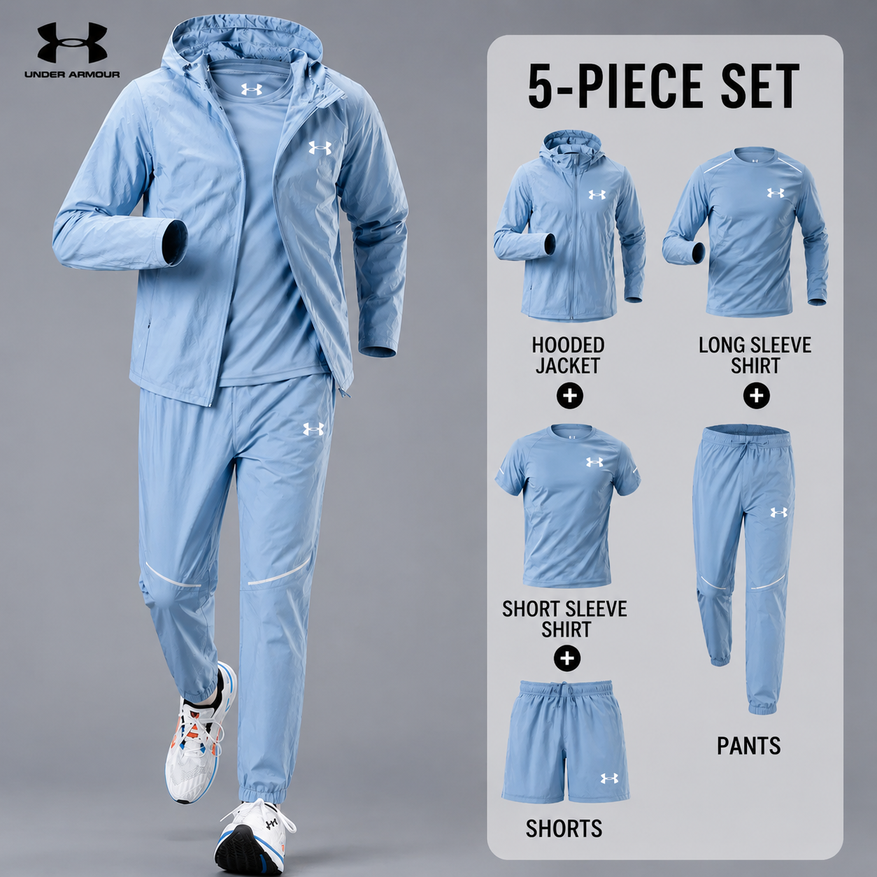 Premium five-piece casual suit