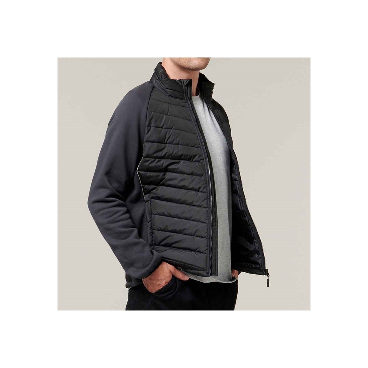 Hard Yakka Apex Hybrid Jacket Men Fleece