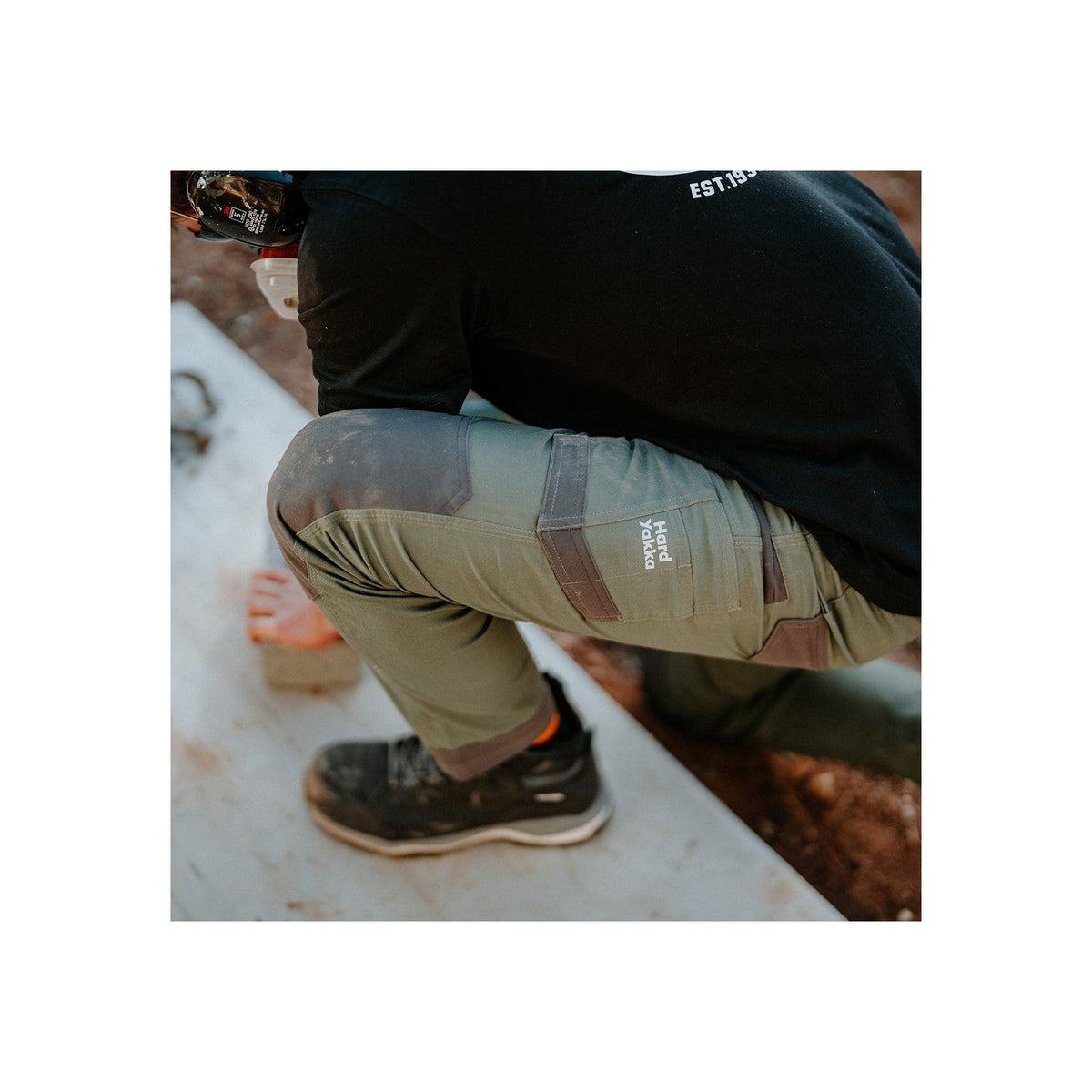 Hard Yakka Raptor Active Reinforced Men Trousers