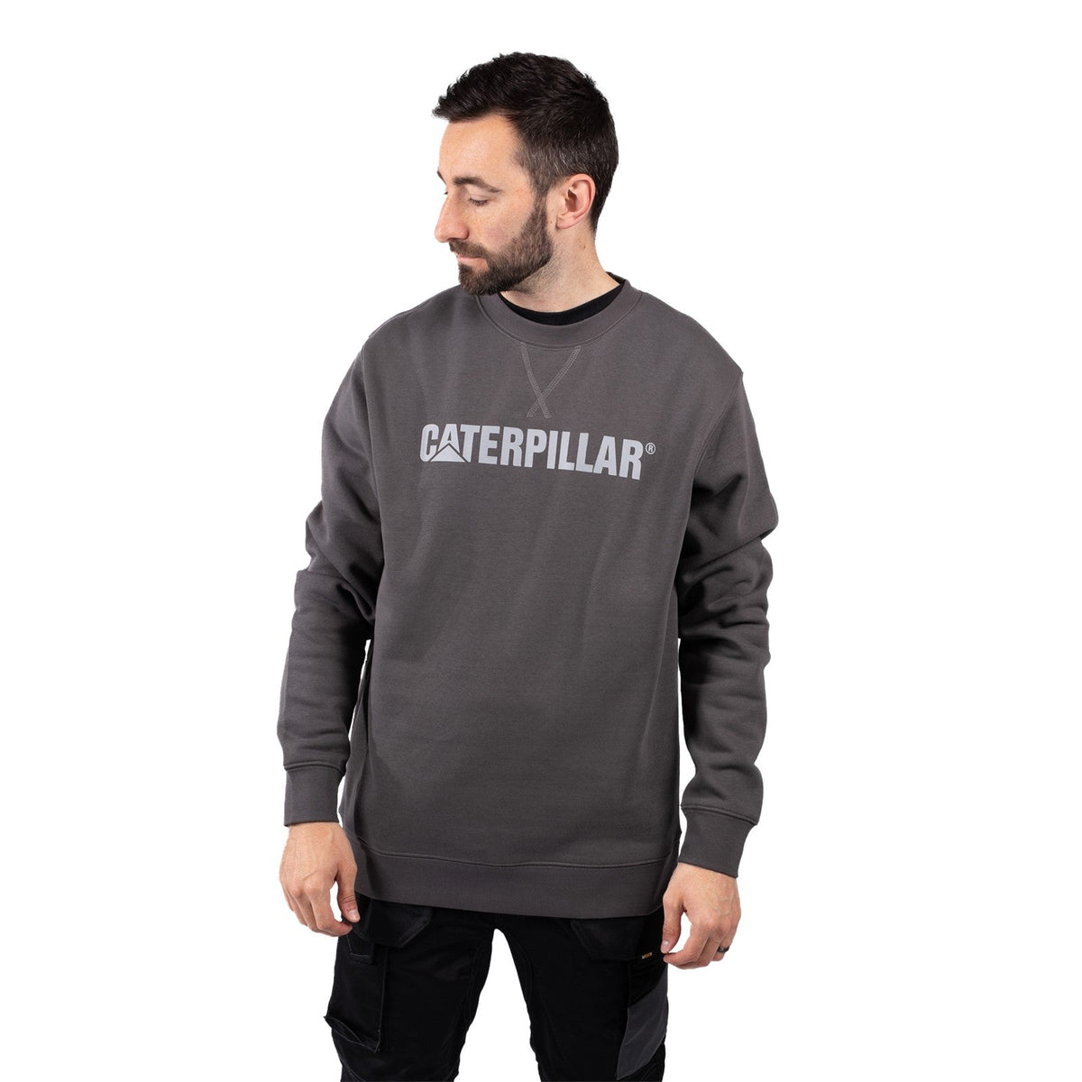 CAT Midweight Crewneck Men Sweatshirt