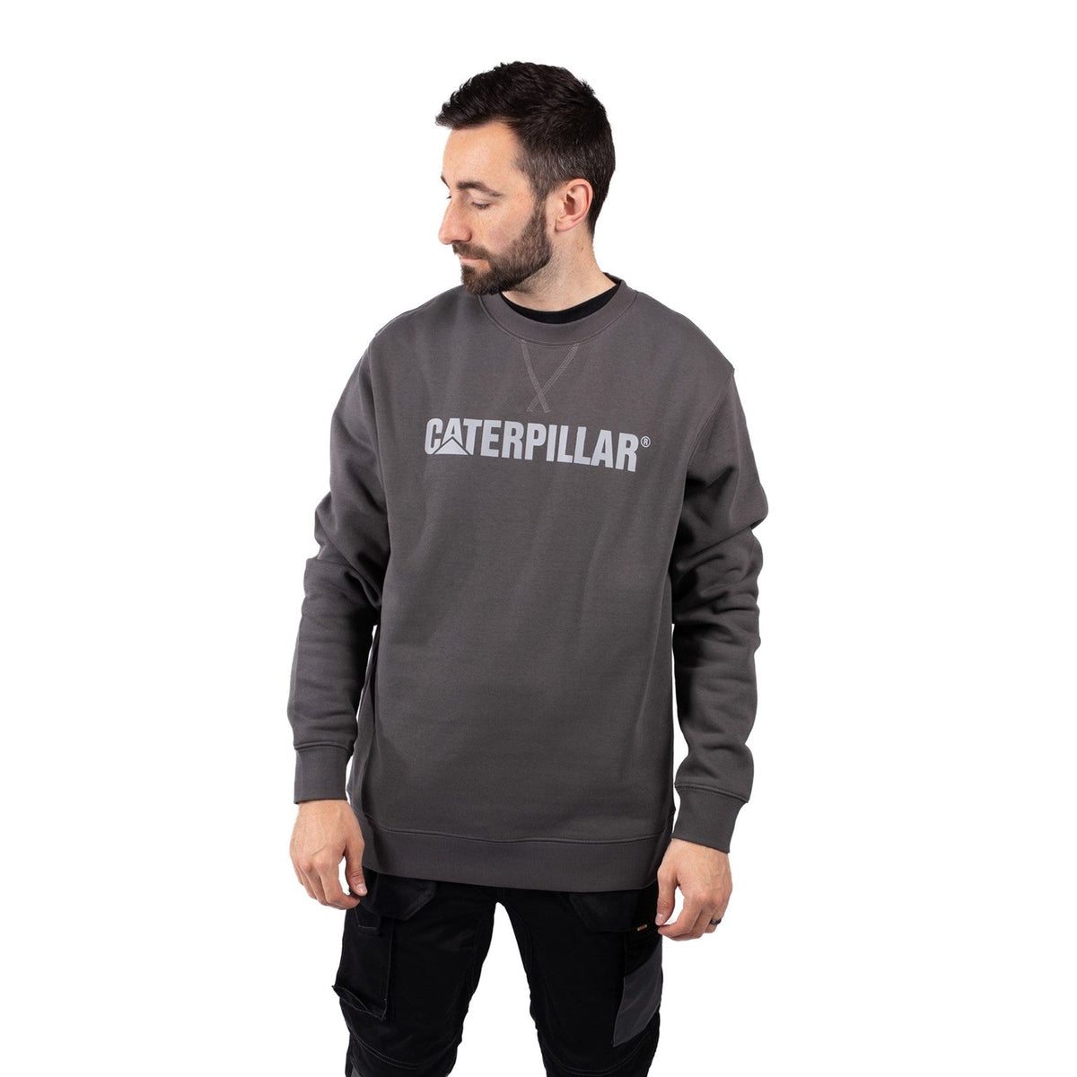 CAT Midweight Crewneck Men Sweatshirt