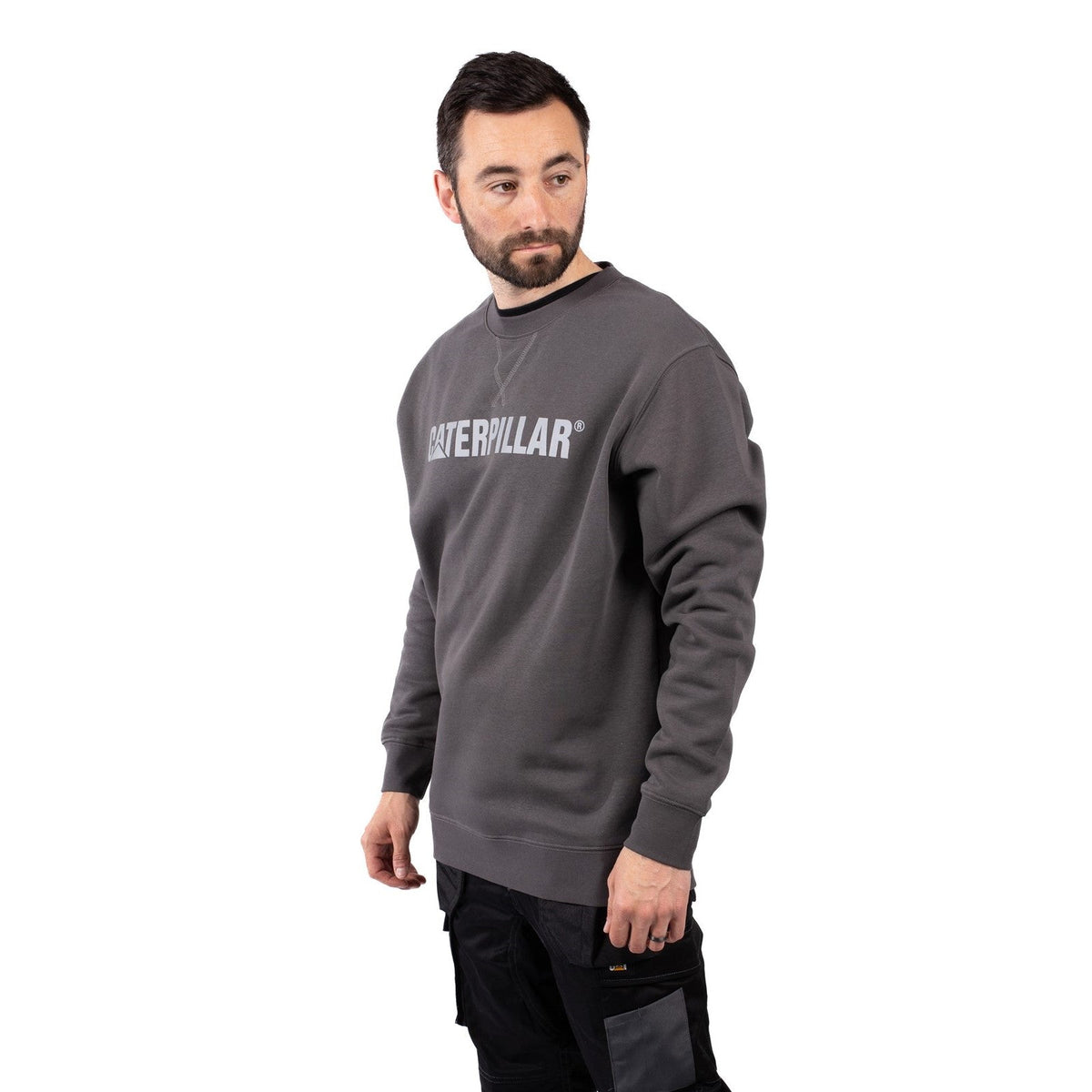 CAT Midweight Crewneck Men Sweatshirt