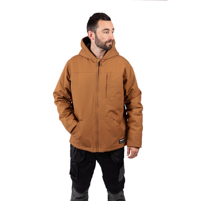 CAT Hooded Sherpa Lined Men Jacket