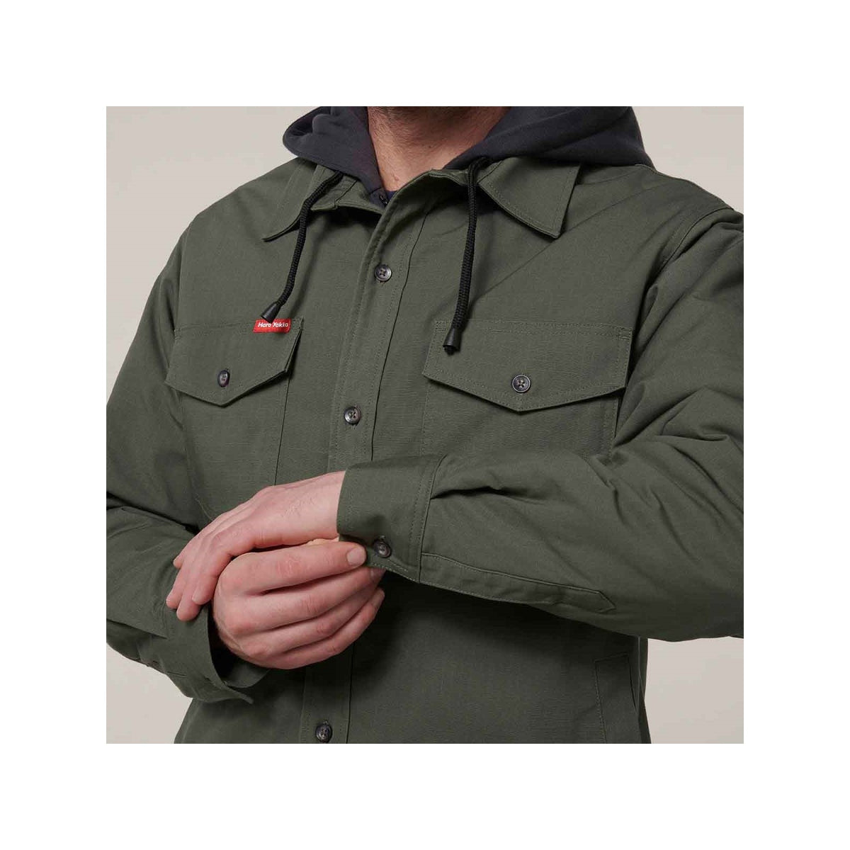 Hard Yakka Quilted Solid Men Jacket
