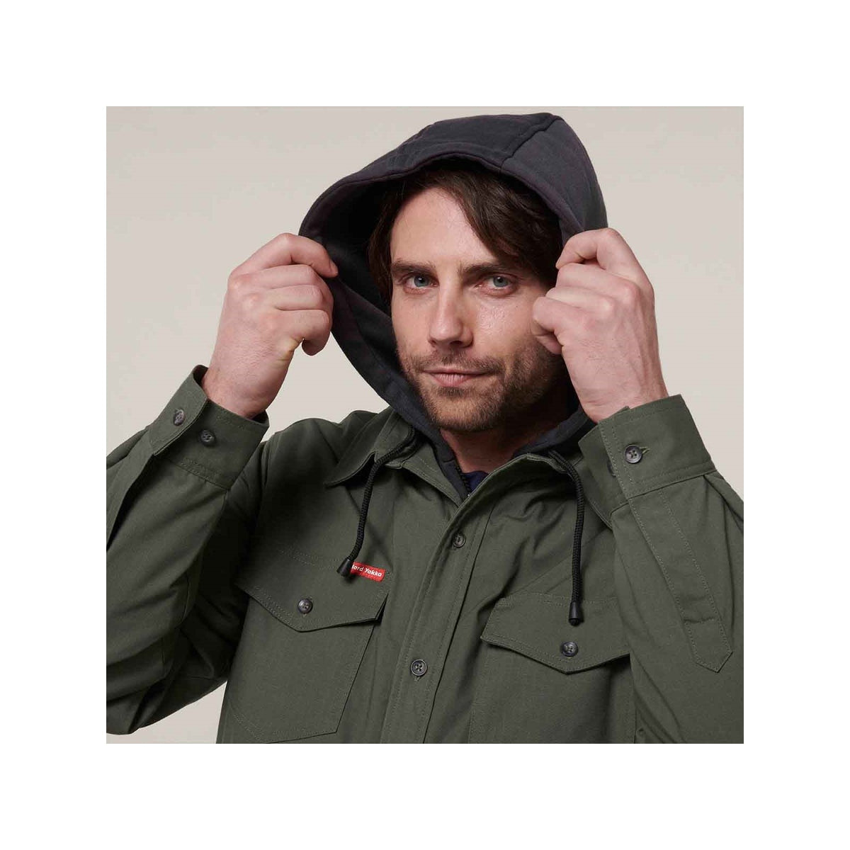 Hard Yakka Quilted Solid Men Jacket