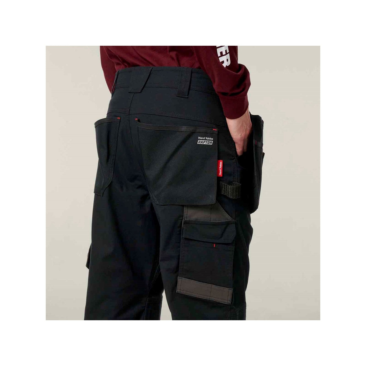 Hard Yakka Raptor Active Holster Pocket Men Trousers