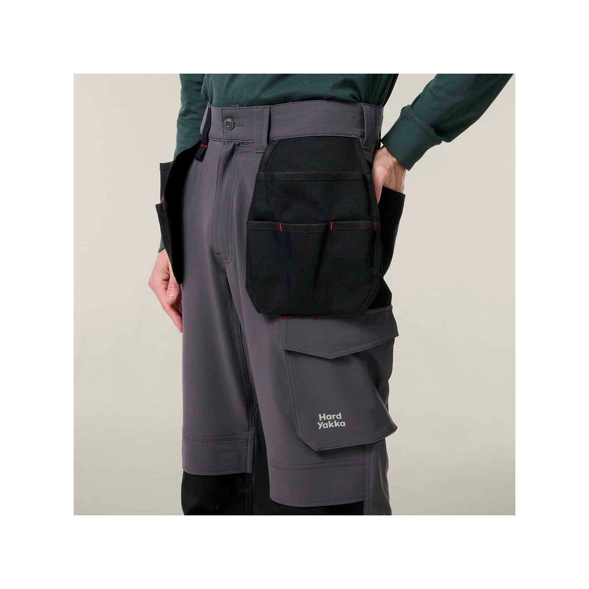 Hard Yakka Toughmaxx Lite Holster Pocket Men Trousers