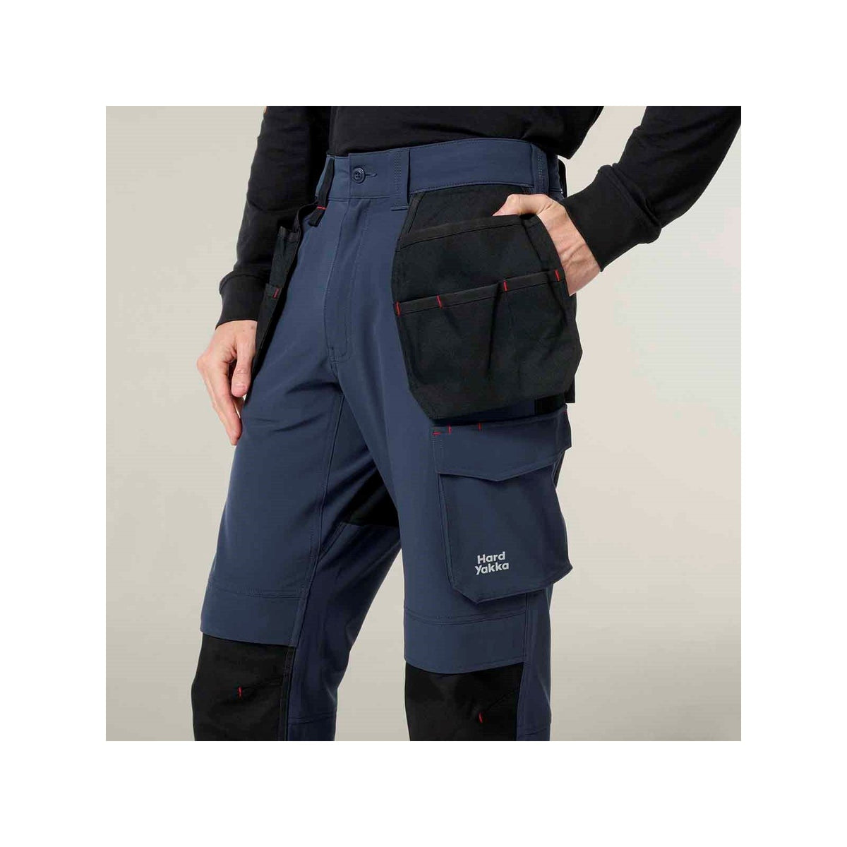 Hard Yakka Toughmaxx Lite Holster Pocket Men Trousers