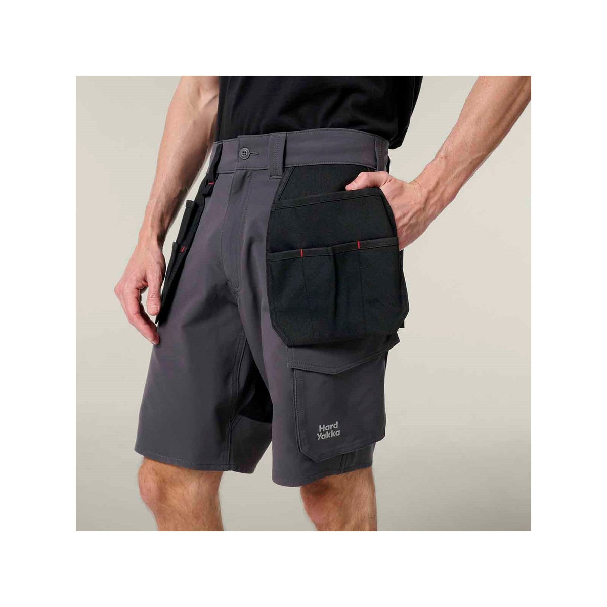 Hard Yakka Toughmaxx Lite Holster Pocket Men Shorts
