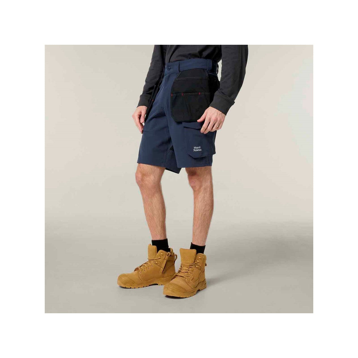 Hard Yakka Toughmaxx Lite Holster Pocket Men Shorts