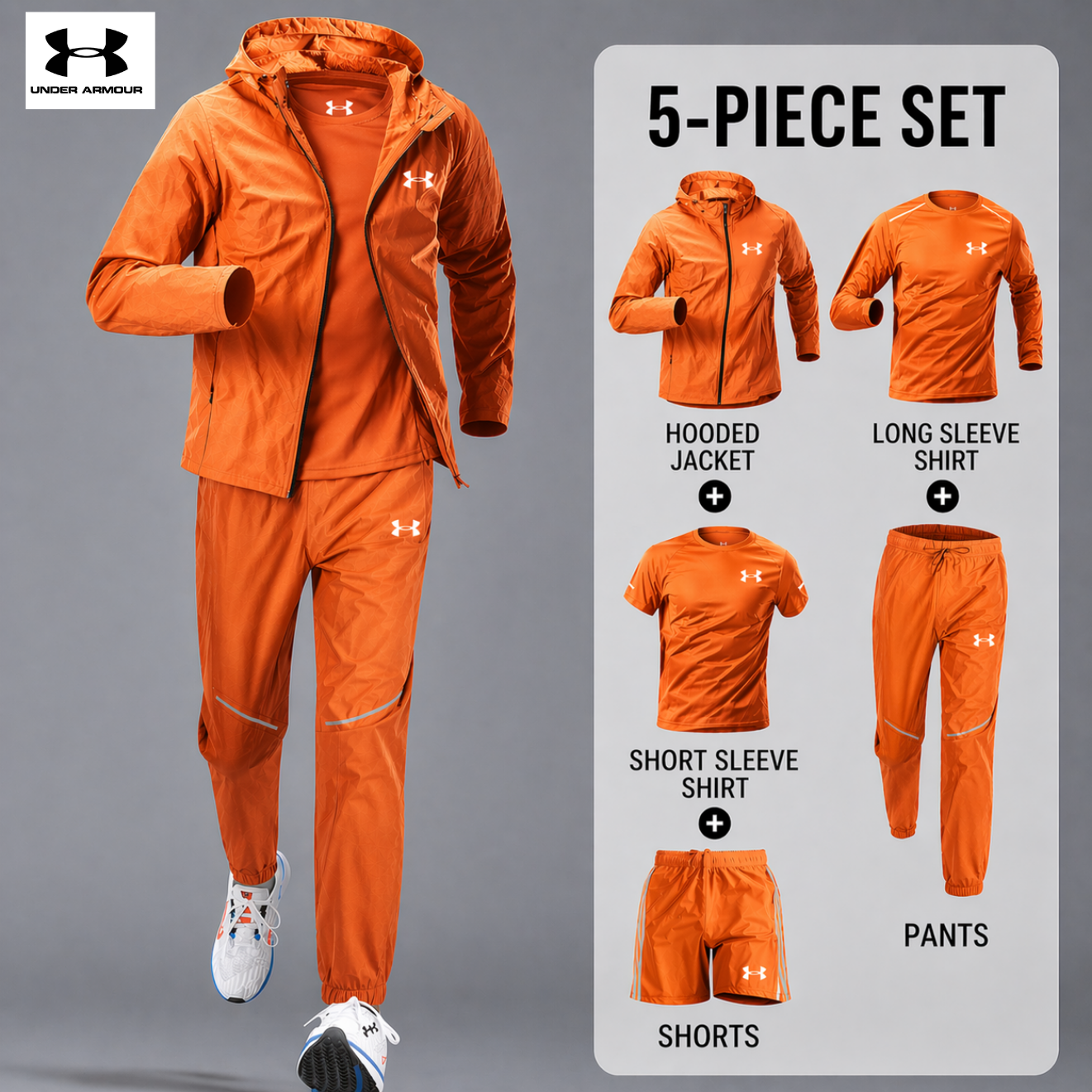 High-end five-piece casual suit