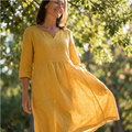 Everyday Casual Pocket Midi Dress