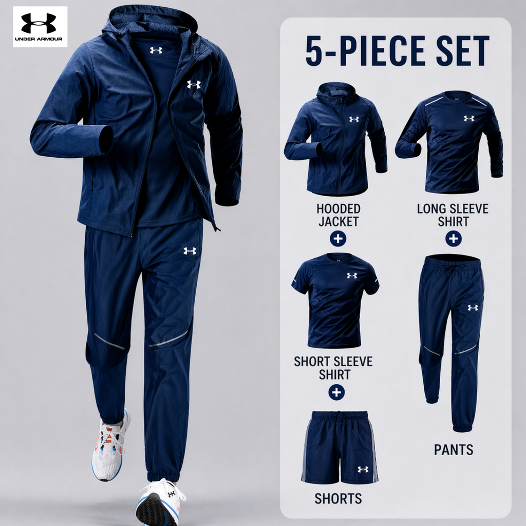 High-end five-piece casual suit