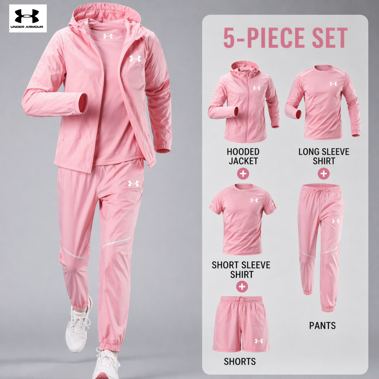 High-end five-piece casual suit