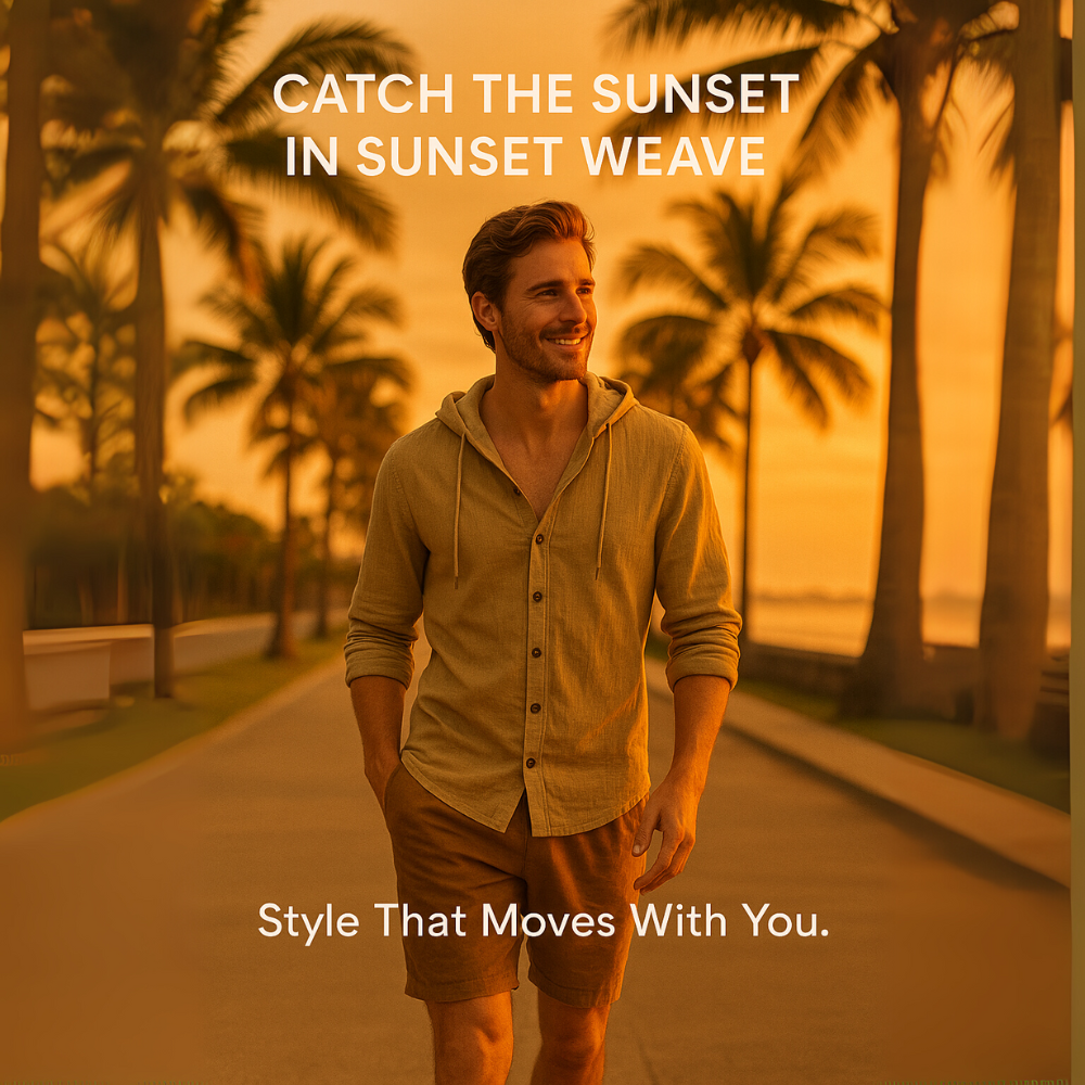 Sunset Weave Everyday Linen Shirt