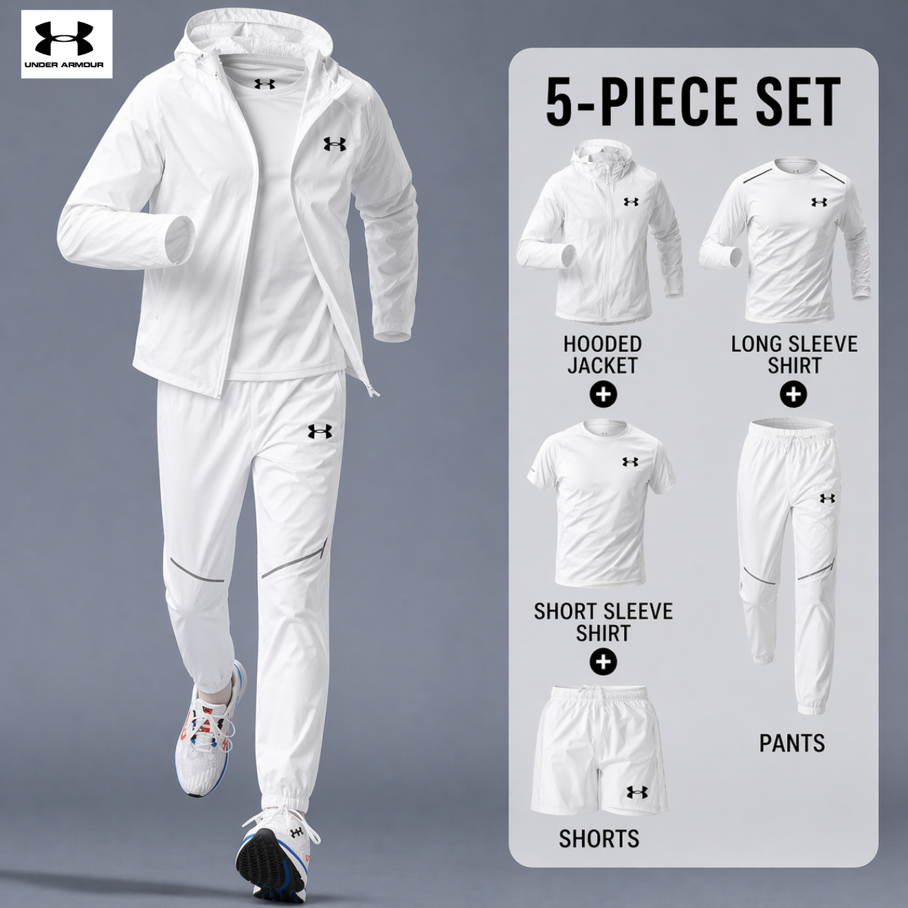 High-end five-piece casual suit