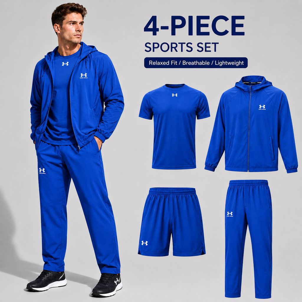 Men's Casual Sports Four-Piece Set