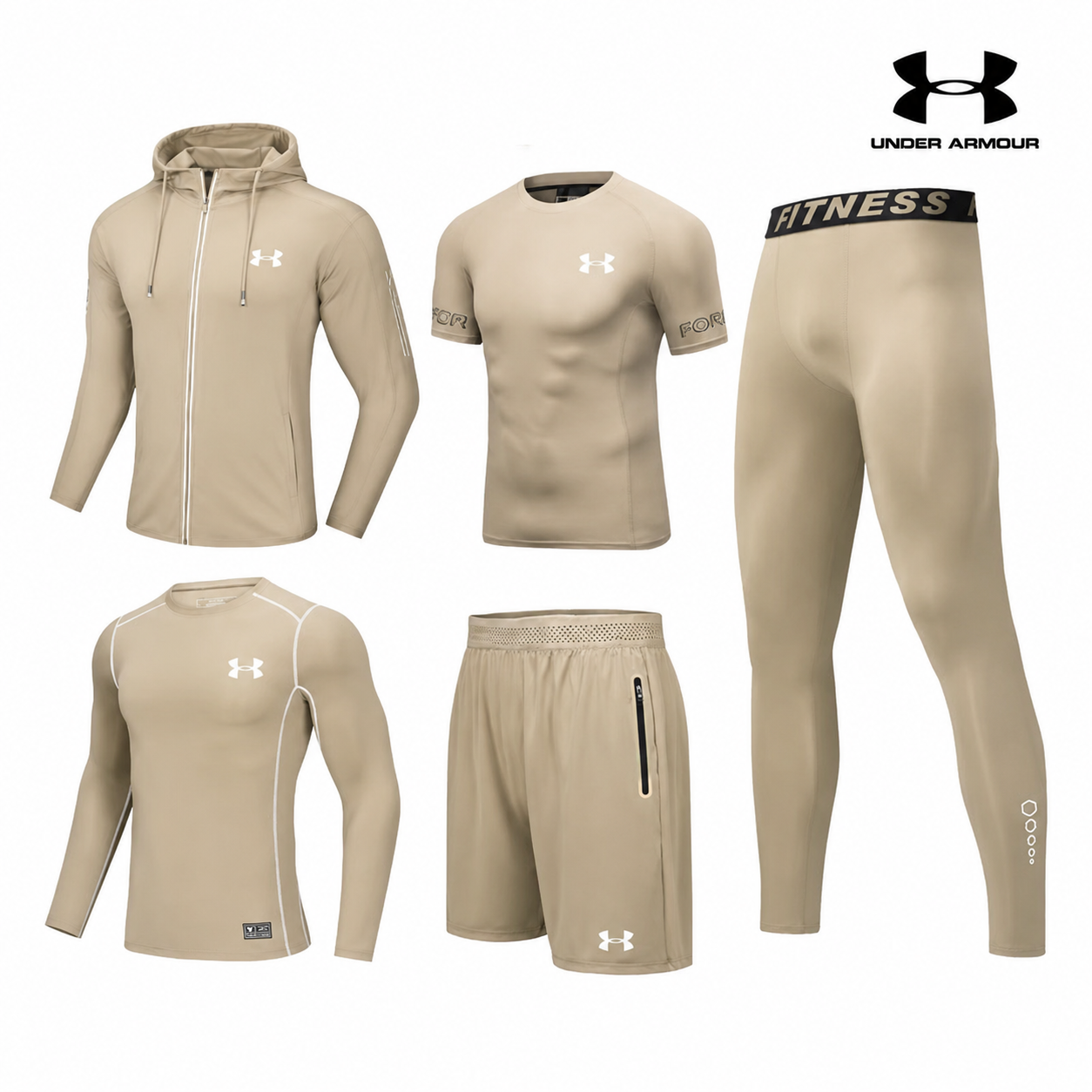 Premium five-piece sportswear set