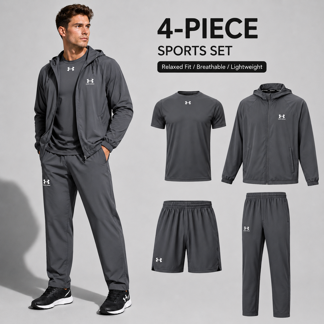 Men's Casual Sports Four-Piece Set