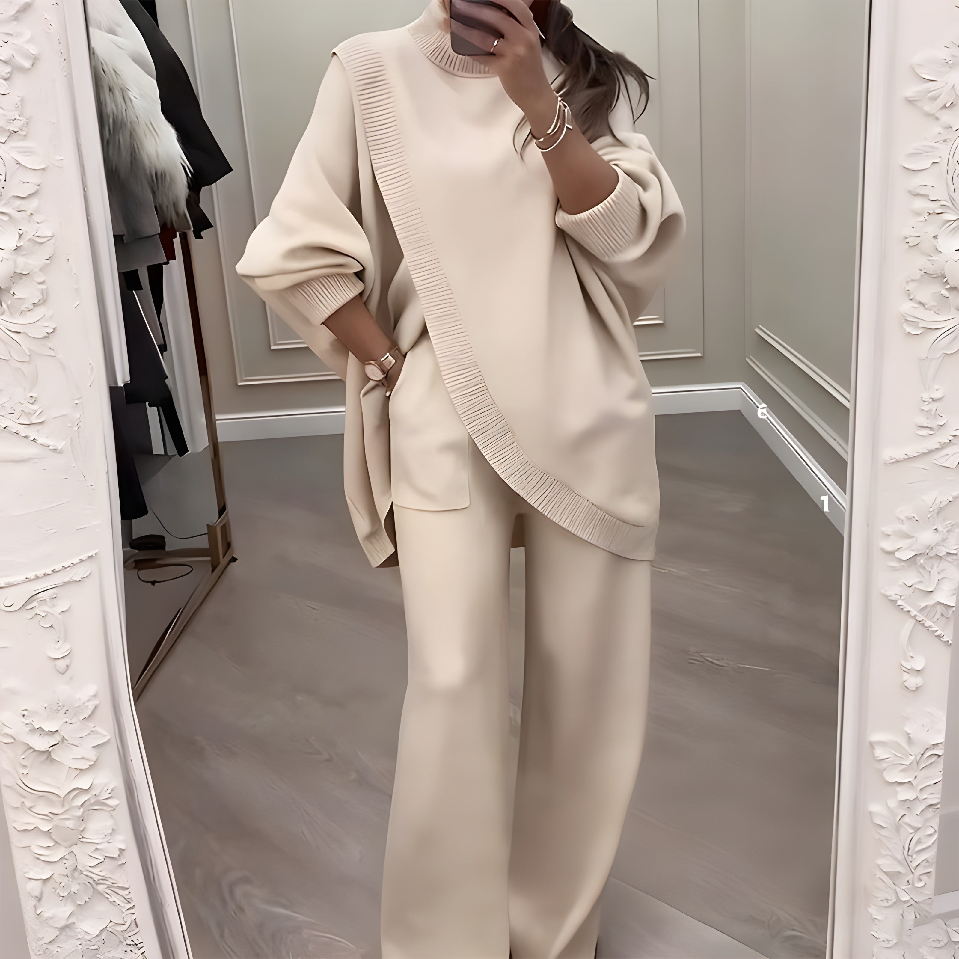 Livia Cozy Knit Lounge Set