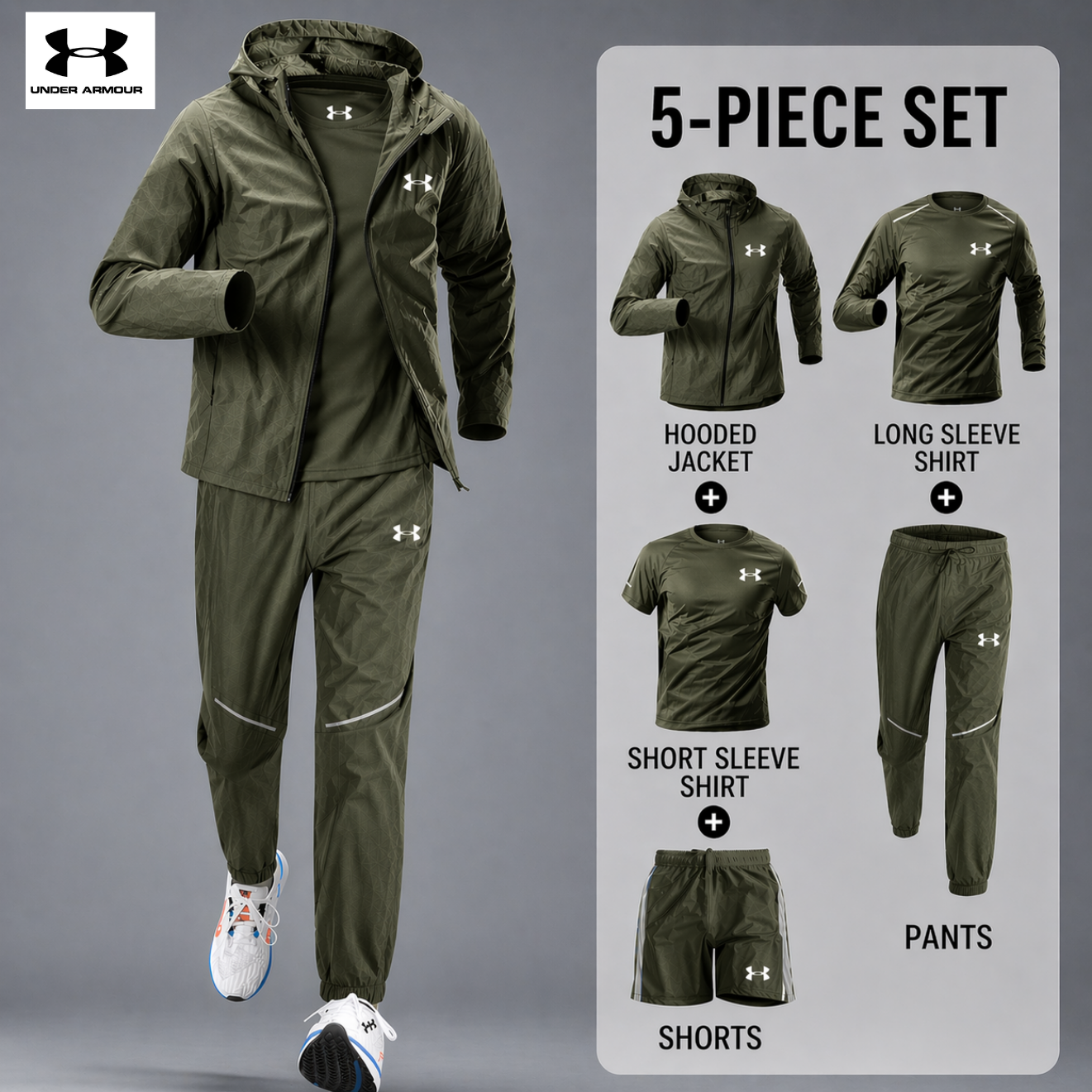 High-end five-piece casual suit