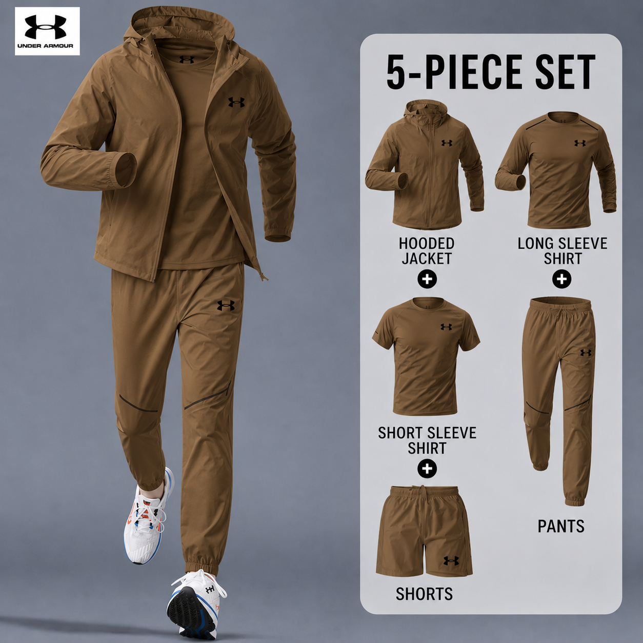 High-end five-piece casual suit