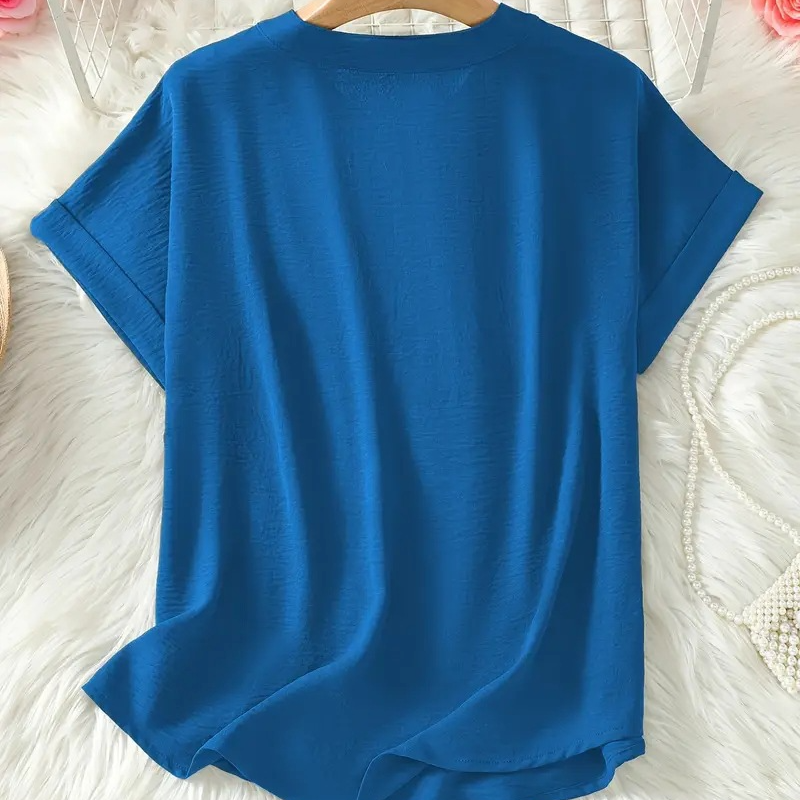 Women's Fashion Loose V-neck T-shirt