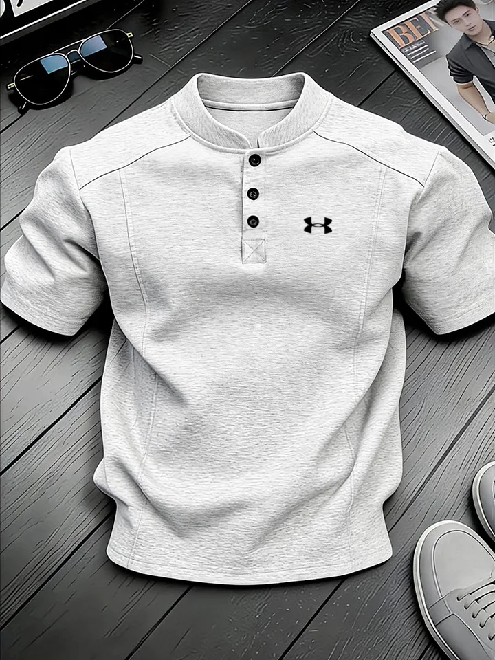 Easy Everyday Classic Henley Shirt