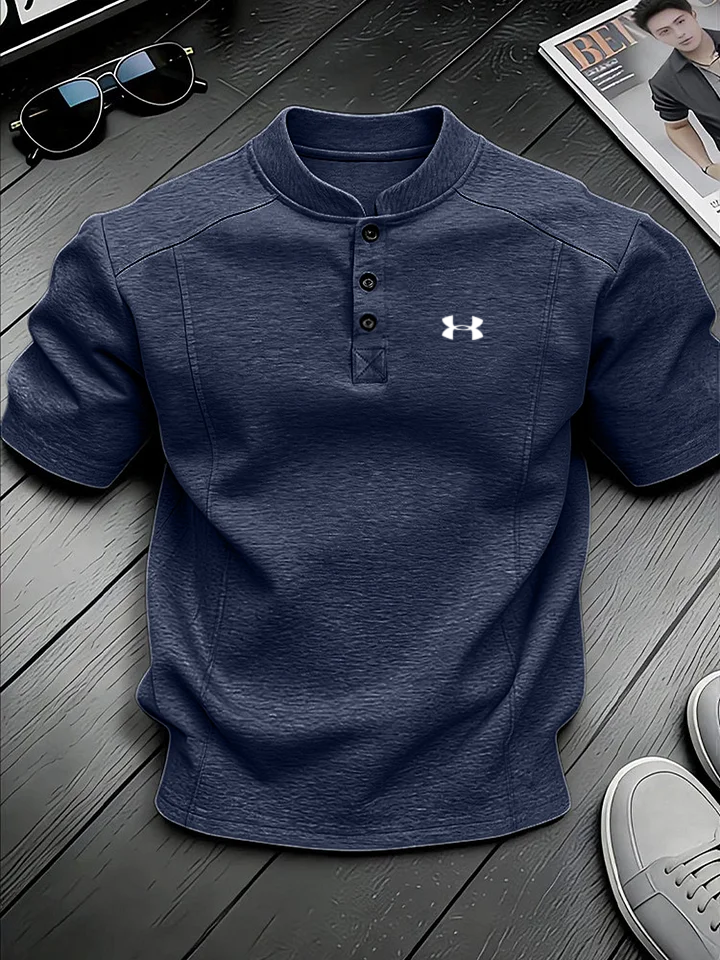 Easy Everyday Classic Henley Shirt