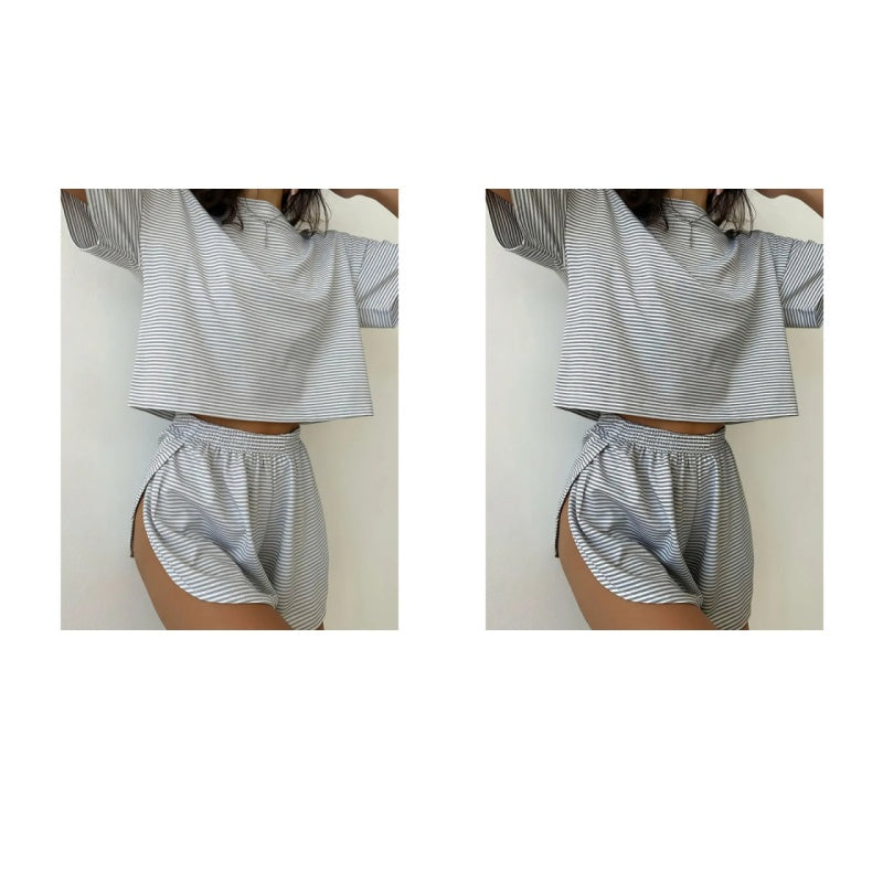 Cozy Striped Lounge Set