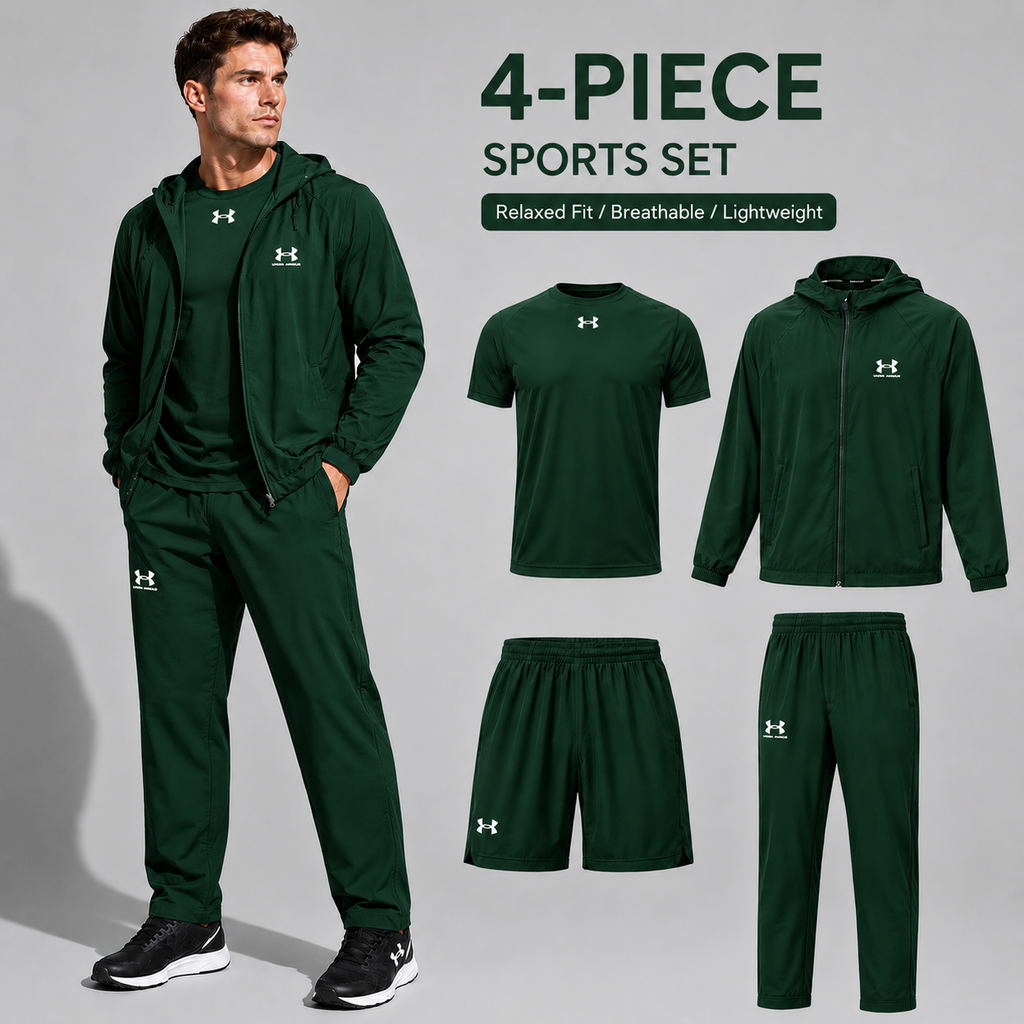 Men's Casual Sports Four-Piece Set