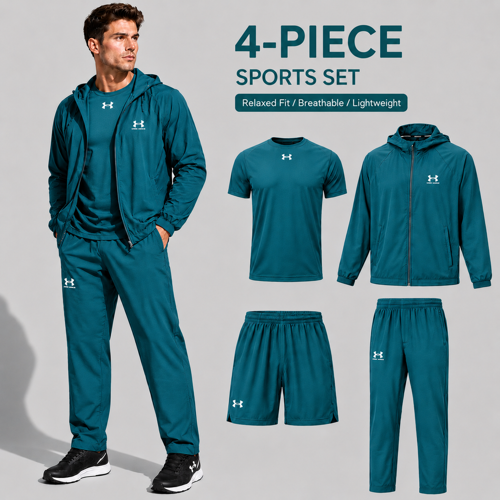 Men's Casual Sports Four-Piece Set