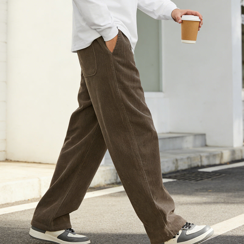 Everyday Relaxed Drawstring Casual Pants